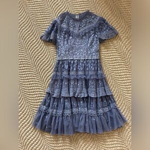 NWT Needle and Thread Embroidered Lace Dress, 4.